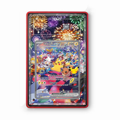 Pikachu 150/128 30th Anniversary - Gradeguardian Extended Artwork For Psa / Cgc / Bgs / Tag-2