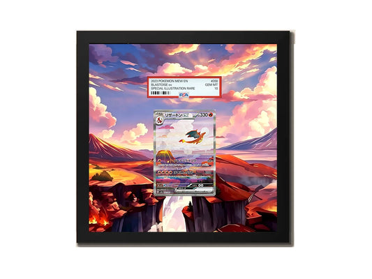 Charizard ex 199/165 - Extended artwork Metal Frame