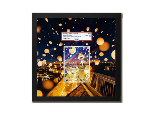 Meowth - Chinese Gem Pack Vol 2 - Extended artwork Metal Frame