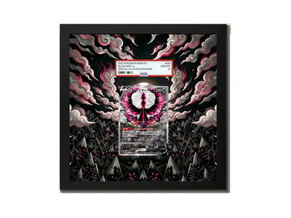 Galarian Moltres V 078/070 - Extended artwork Metal Frame