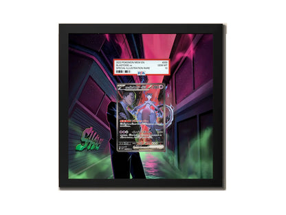 Team Rocket's Mewtwo ex 125/098 - Extended artwork Metal Frame