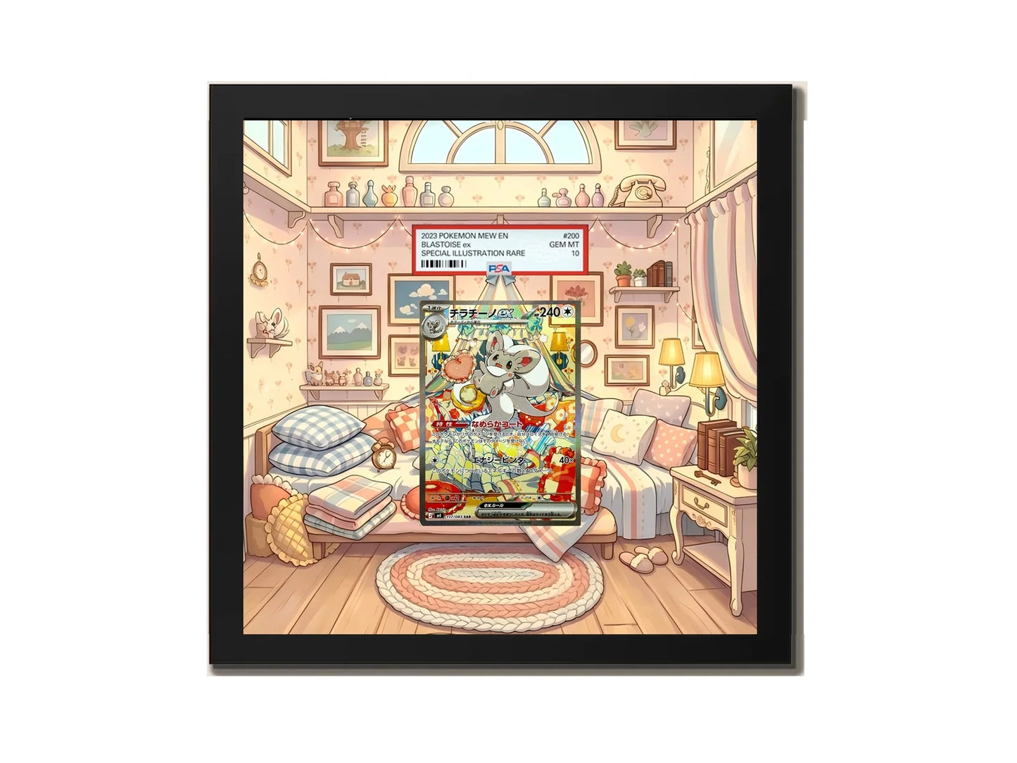 Cinccino ex 119 / 86 - Extended artwork Metal Frame