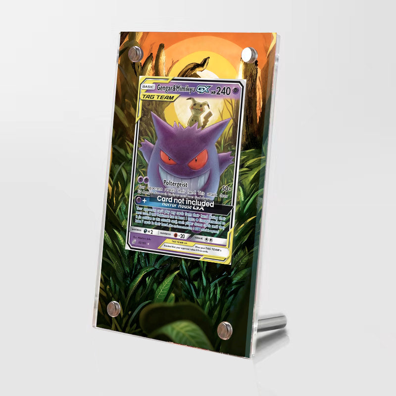 Gengar & Mimikyu GX 53/181 - Pokémon Extended Artwork Protective Card Display Case