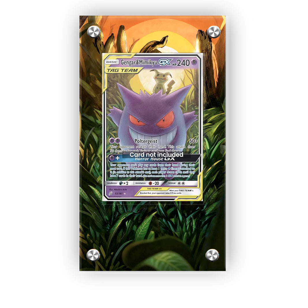 Gengar & Mimikyu GX 53/181 - Pokémon Extended Artwork Protective Card Display Case