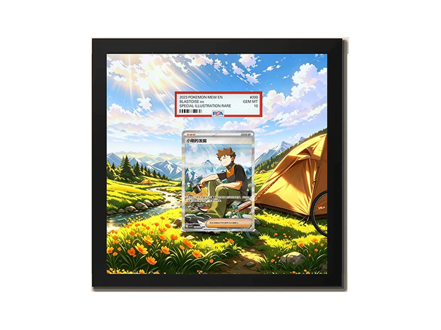 Brock 276/222 Sar - Extended Artwork Metal Frame
