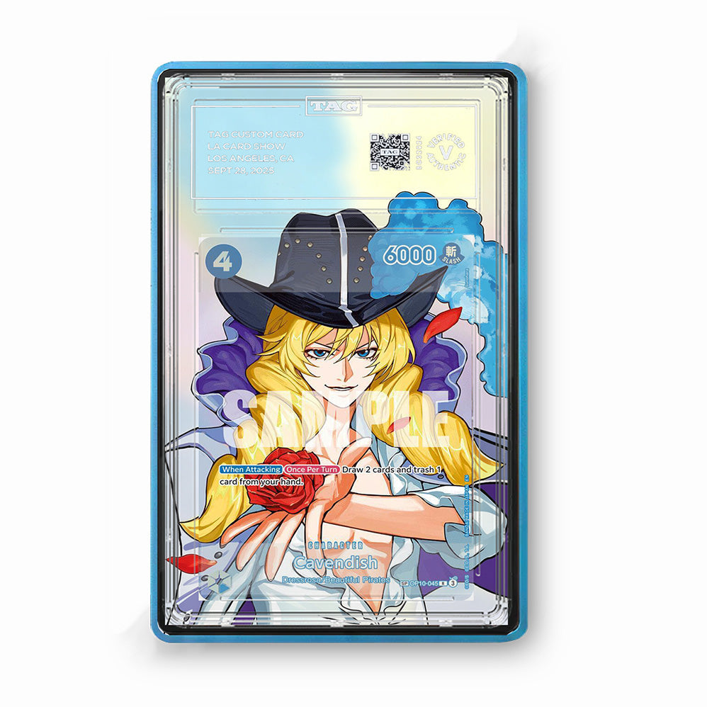 Cavendish OP10-045 The Time of Battle - Gradeguardian Extended Artwork For Psa / Cgc / Bgs / Tag-2