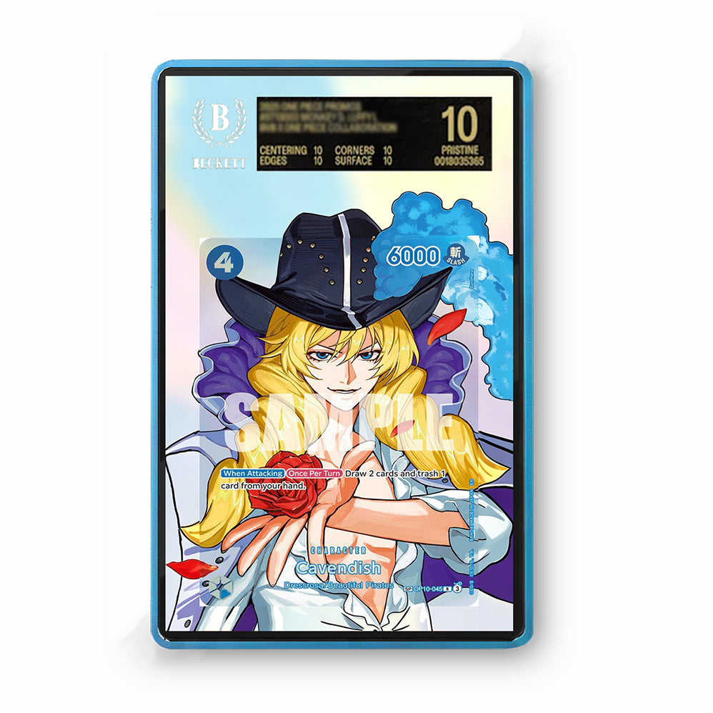 Cavendish OP10-045 The Time of Battle - Gradeguardian Extended Artwork For Psa / Cgc / Bgs / Tag-3