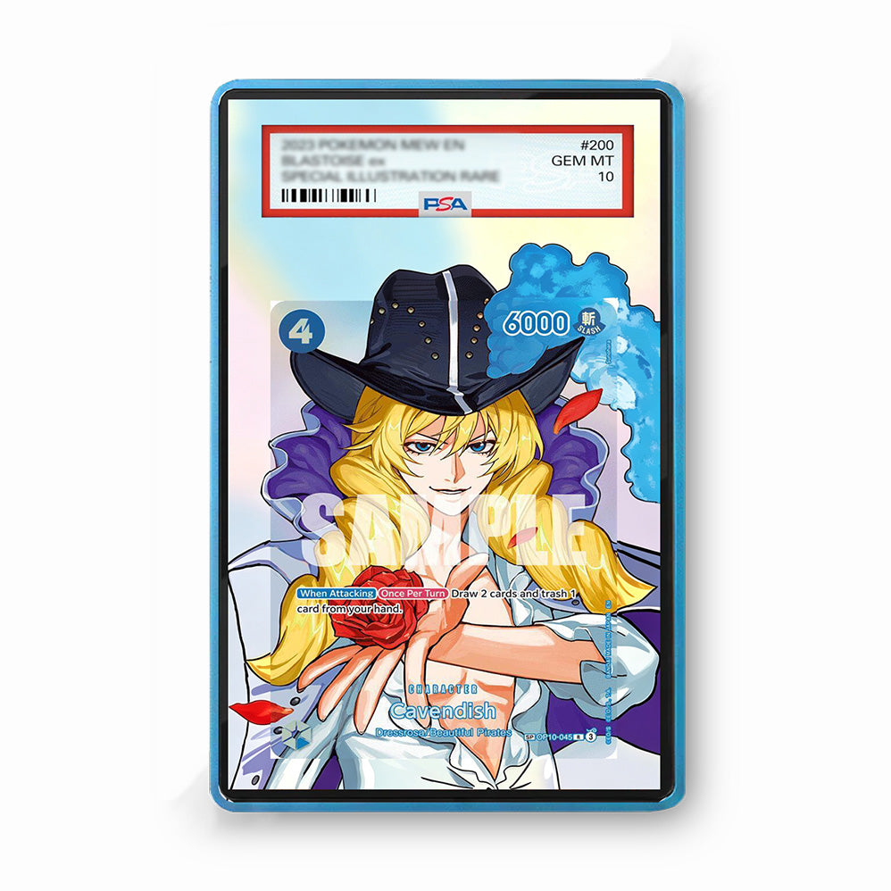 Cavendish OP10-045 The Time of Battle - Gradeguardian Extended Artwork For Psa / Cgc / Bgs / Tag-0