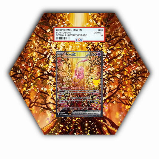 Mew 152/128 30th Anniversary - Pokémon Octax Extended Artwork Protective Card Wall Display Case-0