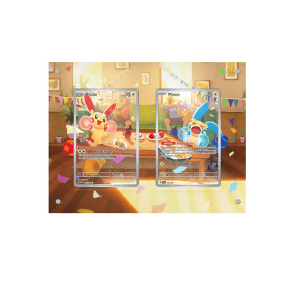 Plusle & Minun - Pokémon Extended Artwork Protective Card Display Case