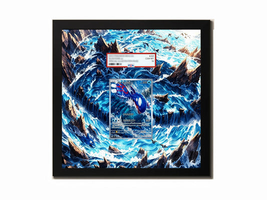 Kyogre AR 080/076 - Extended Artwork Metal Frame-1