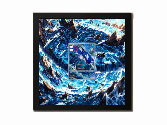 Kyogre AR 080/076 - Extended Artwork Metal Frame-0