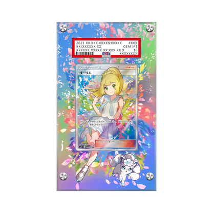 Lillie 151/156 - Pokémon Extended Artwork Protective Card Display Case/cgc/raw-1