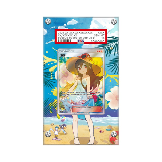 Sightseer 192/173 Pokémon Extended Artwork Display Case Psa/cgc/raw-1