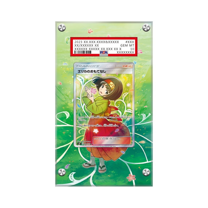 Erika's Hospitality 174/181 Pokémon Extended Artwork Protective Display Case Psa/cgc/raw-1