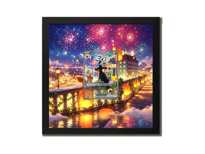 Umbreon EX 110 - Extended Artwork Metal Frame