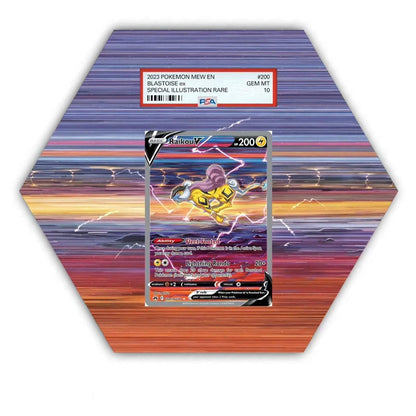 Raikou V GG41/GG70 - Pokémon OctaX Extended Artwork Protective Card Wall Display Case