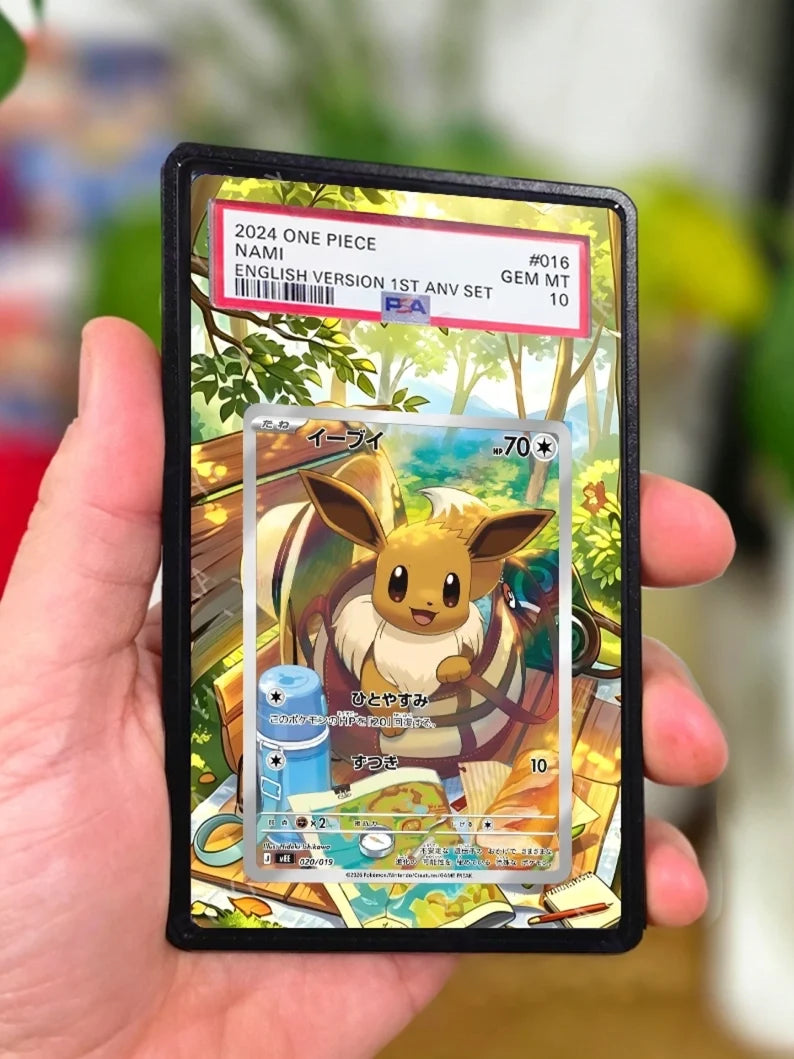 Eevee 020/019 - Gradeguardian Extended Artwork For Psa / Cgc / Bgs / Tag