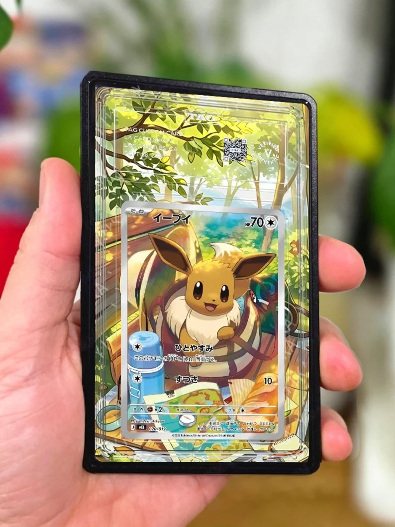 Eevee 020/019 - Gradeguardian Extended Artwork For Psa / Cgc / Bgs / Tag