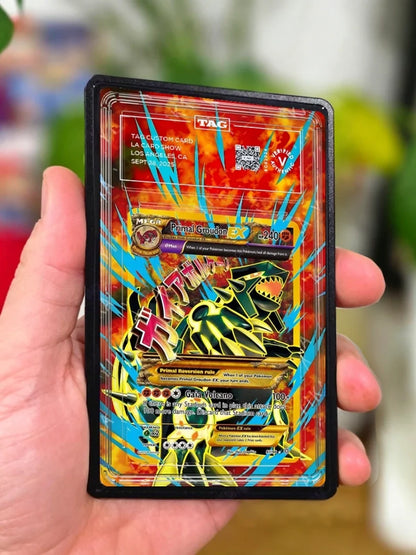 Primal Groudon EX 97/98 - Gradeguardian Extended Artwork For Psa / Cgc / Bgs / Tag