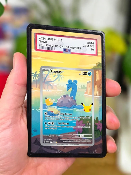 Lapras - Me: 30th - Gradeguardian Extended Artwork For Psa / Cgc / Bgs / Tag