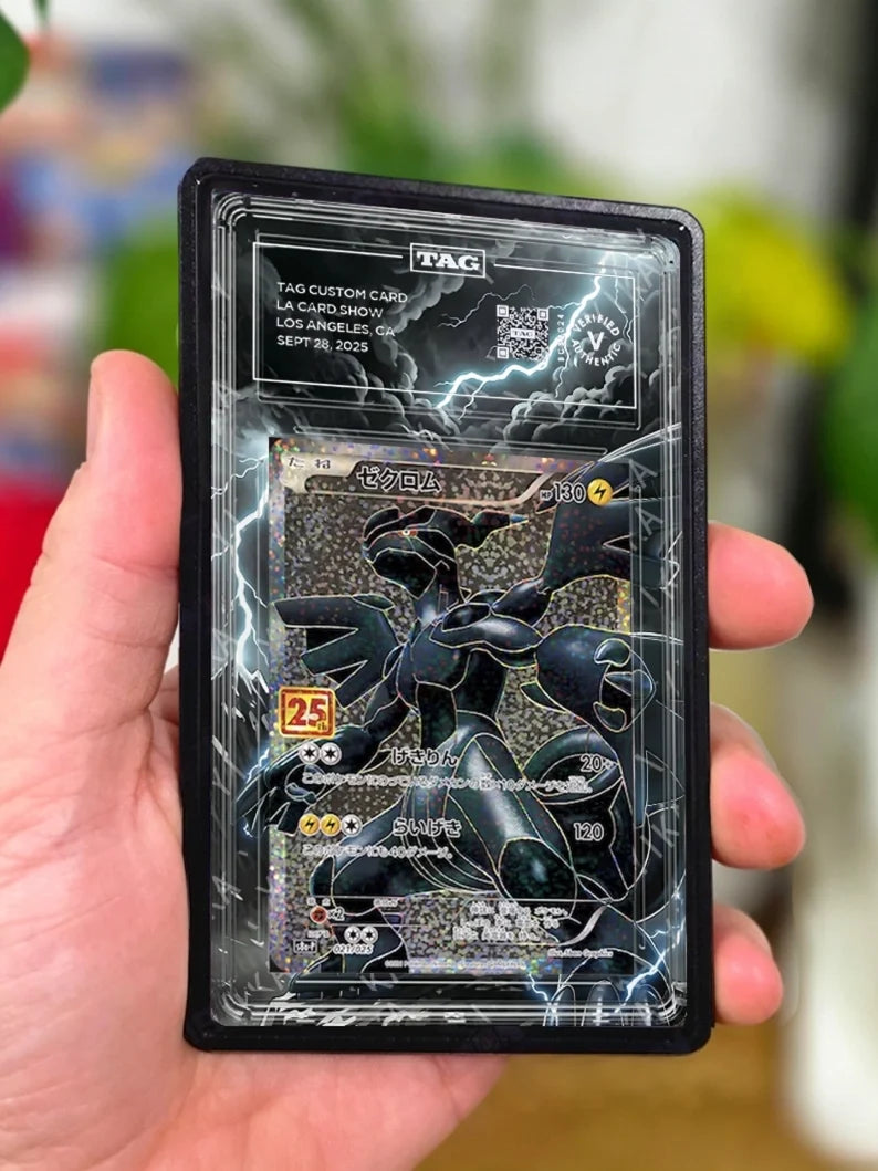 Zekrom 25th Promo 021/025 - Gradeguardian Extended Artwork For Psa / Cgc / Bgs / Tag