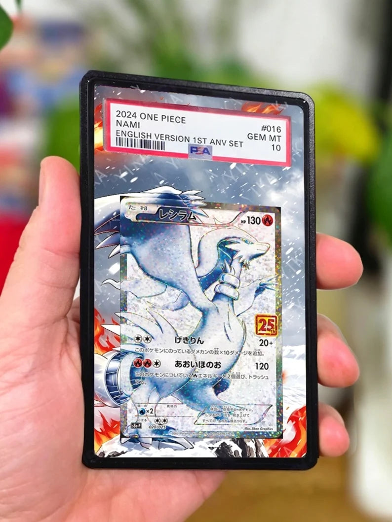Reshiram P 020/025 - Gradeguardian Extended Artwork For Psa / Cgc / Bgs / Tag